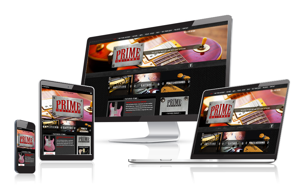 Guitar Sales Website