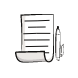 paper and pen icon